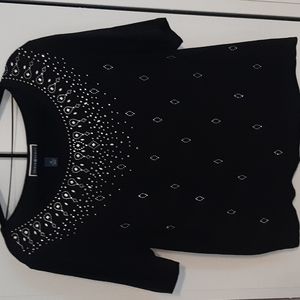 Studded 100% cotton top